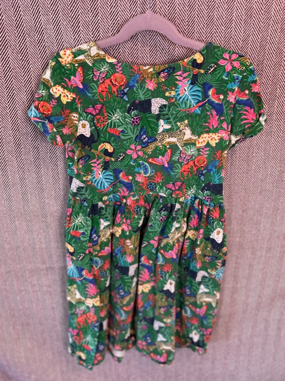 Boden Jungle Print Dress - Picture 2 of 4